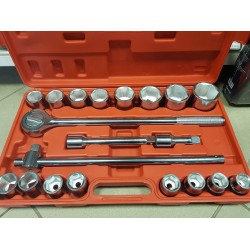 Socket set 3/4 19-50mm...