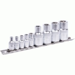 Socket set E type E4-E16...