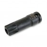 Socket 1/2 T100 with hole (impact)