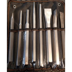 Chisel set 8 pcs.