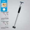 Teleskopinis stovas-atrama 75-125cm LEMAN