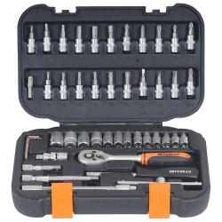 Socket set 1/4 46pcs.