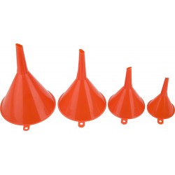 Set of funnels...
