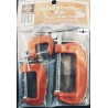 Clamps 3 pcs. 25-50-75mm