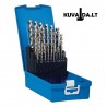 Grąžtų rinkinys metalui 1-13mm 25vnt. PTG Germany