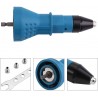 Accessory for riveting into the hole...