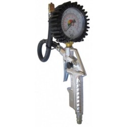 Pressure gauge with hose 12bar