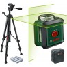 Lazerinis gulsčiukas BOSCH 360° SET žalias lazeris