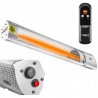 Infrared heater 2000W with remote control.