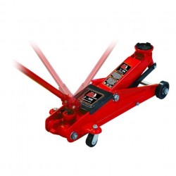 Hydraulic jack with wheel....