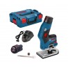 Cordless edge router GKF 12V-8 BOSCH 2x3.0AH