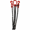 Ķēdes strope 2T 2mx8mm 2 zaru