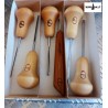 Set of mini carving knives 6 pcs. Giles