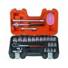Galvučių rinkinys 1/2 10-32mm BAHCO S240 24vnt
