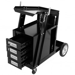 A trolley with a drawer for...