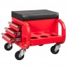 Tool chair with wheels (3 drawers)