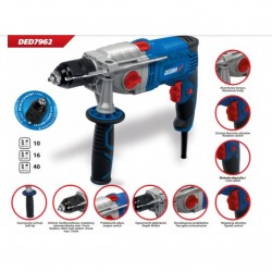 Electric drill 1100W Fig. 2...