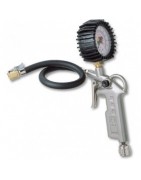 Pressure gauges, inflators, etc.